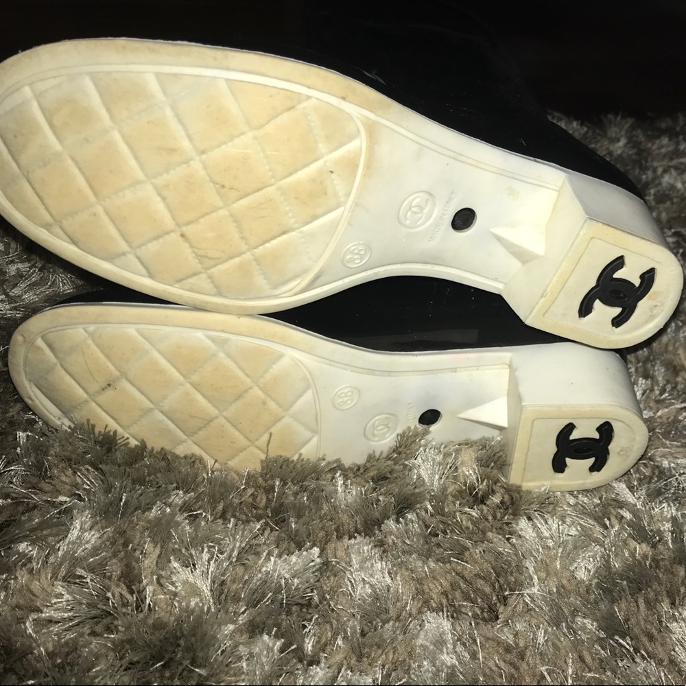 Chanel rain boots - Picture 5 of 7